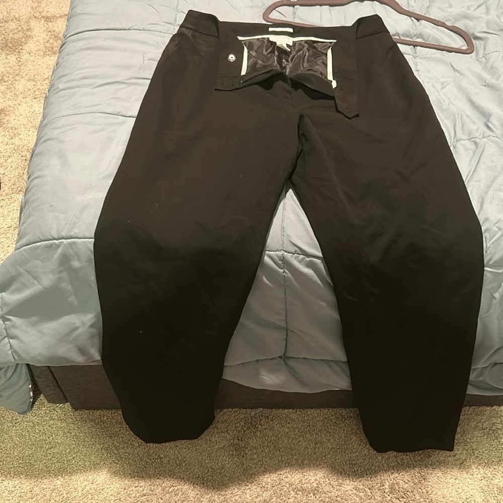 Women’s Charter Club black dress pants -Katherine fit; full length